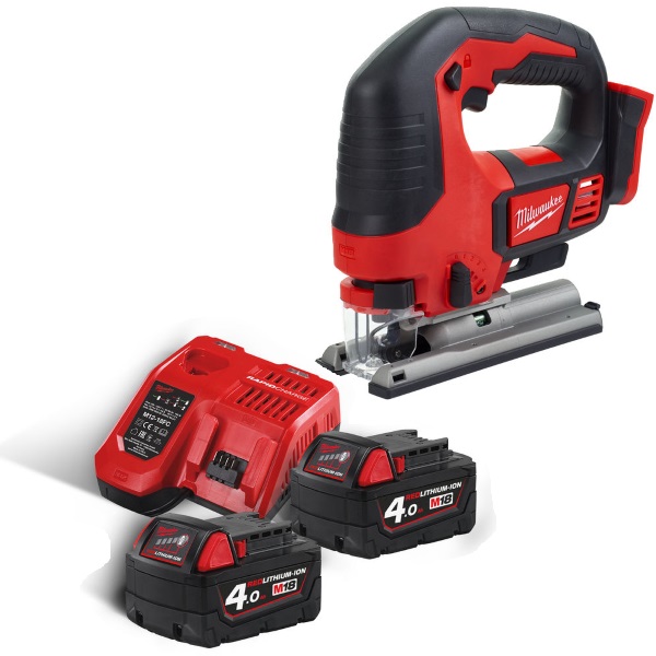 Milwaukee M18BJS-402C 18V Compact Top Handle Jigsaw Kit