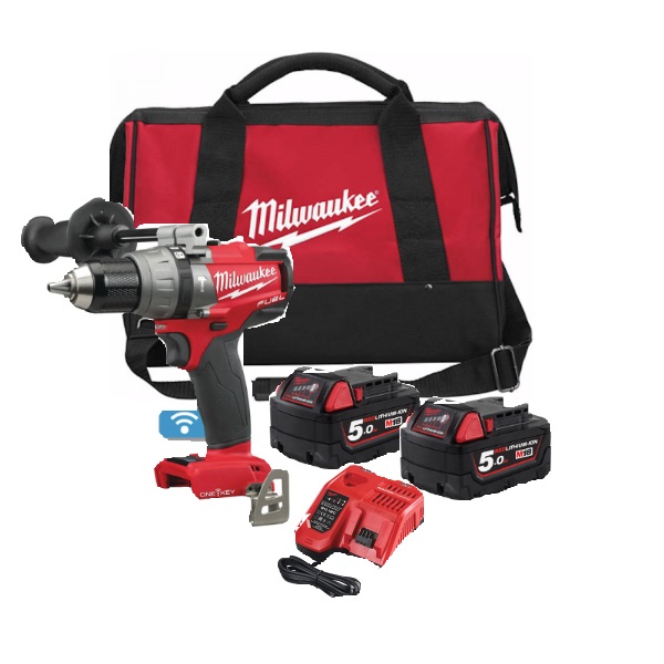 Milwaukee M18ONEPD-502X 18V Lithium-Ion FUEL One Key Percussion Drill